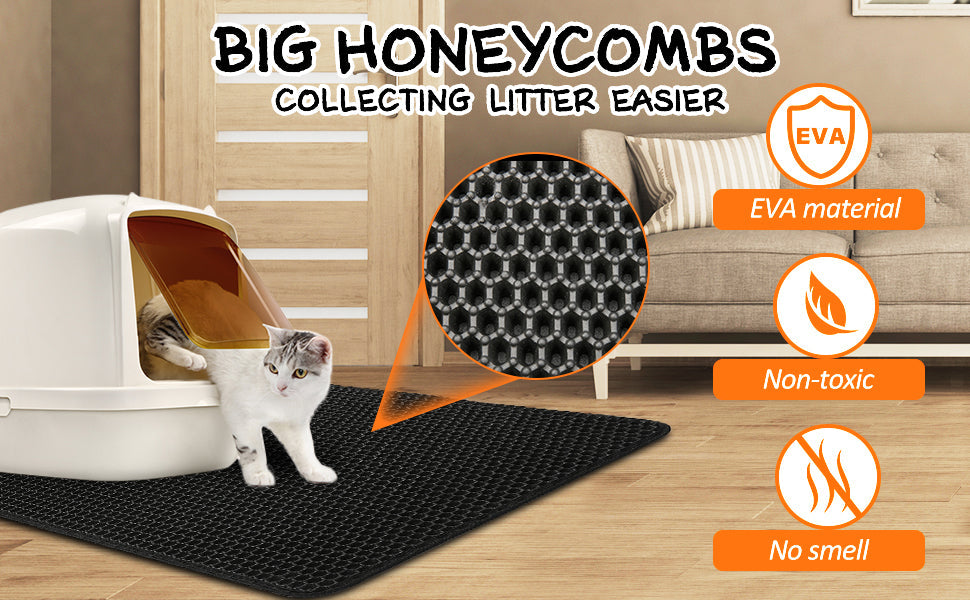 Waterproof Double Layer Litter Mat