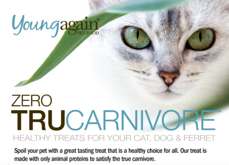 Young Again Zero TRU Carnivore Cat Treats